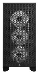 Corsair, obudowa komputerowa, 3000D Airflow RGB TG Mid-Tower, czarna
