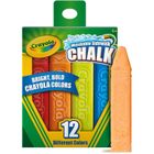Crayola, kreda chodnikowa, kolorowa, 16  szt.