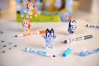 Crayola, Washimals, Bluey, figurki do kolorowania zmywalnymi flamastrami, 4 szt.