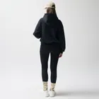 Czarna bluza cropp boxy z kapturem NOWEAR