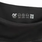 Czarne legginsy flare z wysokim stanem NOWEAR