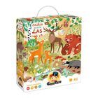CzuCzu, Dzikie puzzle, Las, 40 elementów, 3+