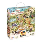 CzuCzu, Dzikie puzzle, Parki Narodowe, 200 elementów, 6+
