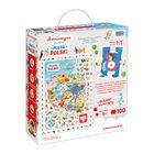 CzuCzu, Mapa Polski, puzzle, 100 elementów + plakat