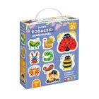 CzuCzu, Robaczki czworaczki, puzzle, 8-4 elementy