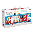 CzuCzu, Wóz strażacki, puzzle z dziurką, 2+