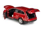 Daffi, MSZ, Audi Q7, pojazd, model metalowy, czerwony, 1:32