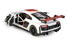 Daffi, MSZ, Audi R8 LMS, pojazd, model metalowy, biały, 1:32