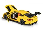Daffi, MSZ, BMW M4 GT3, pojazd, model metalowy, żółty, 1:32
