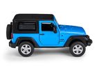 Daffi, MSZ, Jeep Wrangler, pojazd, model metalowy, niebieski, 1:32
