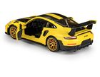Daffi, MSZ, Porsche 911 GT2 RS WP, pojazd, model metalowy, żółty, 1:32