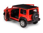 Daffi, MSZ, Suzuki Jimny, pojazd, model metalowy, czerwony, 1:26