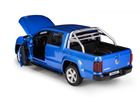Daffi, MSZ, Volkswagen Amarok, pojazd, model metalowy, niebieski, 1:30