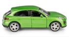 Daffi, RMZ City, Porsche Macan S, pojazd, model metalowy, zielony, 1:32