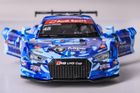 Daffi, RMZ Hobby, Audi R8 2015 blue H-111, pojazd, interaktywny model metalowy, 1:32