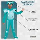 Disguise, Minecraft, diamentowa zbroja, strój karnawałowy, 109-126 cm, 4-6 lat