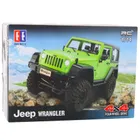 Double E, Jeep Wrangler Rock Crawler, pojazd terenowy zdalnie sterowany, 1:14, zielony