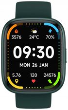 EcoWatch, smartwatch, EW06, zielony
