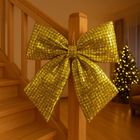 Edelman, Mica, kokarda dekoracyjna, złota, 39-50 cm