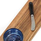 eh Excellent Houseware, deska do serwowania przekąsek, z miseczką i nożykiem