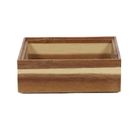 EH Excellent Houseware, Hedo, drewniany organizer na biurko do szuflady, 15-15-5 cm