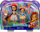 Enchantimals, Felicity i Feana Fox, zestaw z 2 lalkami i zwierzątkami