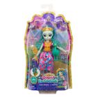 Enchantimals, Królowa Paradise i paw Rainbow, lalka królewska z akcesoriami