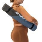 Enero Fit, mata do jogi i fitness, tpe antypoślizgowa, czarno-niebieska