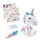 Epee, Vinyl Design, Jednorożec, skarbonka, zrób to sam, niebieska