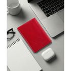 Etui na karty, czerwone, skóra ekologiczna, 4U Cavaldi