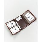 Etui na klucze, brązowe, skóra ekologiczna, 4u Cavaldi