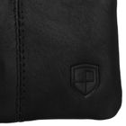 Etui na klucze, czarne, skórzane, Peterson