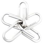 Eureka! Puzzle Mania, zestaw czerwony, łamigłówki metalowe, 4 szt.