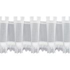 Eurofirany, firana gotowa, Katrin, na szelkach, 150-40 cm, biały