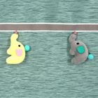 Eurofirany, firana gotowa, kids, 140-250 cm, miętowy