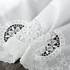 Eurofirany, firana gotowa, Lila, na taśmie, 150-40 cm, biały