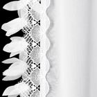 Eurofirany, firana gotowa, Loreta, 80-270 cm, biały