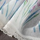 Eurofirany, firana zaciemniająca gotowa, Dolorez, na taśmie, 150-60 cm, biały