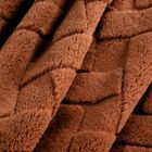 Eurofirany, koc d91, Caro, 150-200 cm, ceglasty