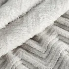 Eurofirany, koc d91 jodła, 150-200 cm, srebrny