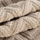 Eurofirany, koc d91 jodła, 170-210 cm, ciemnobeżowy