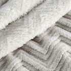 Eurofirany, koc d91 jodła, 200-220 cm, srebrny