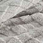 Eurofirany, koc d91, Nancy, 170-210 cm, srebrny