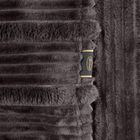 Eurofirany, koc Nina, 150-200 cm, stalowy