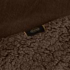 Eurofirany, koc, Tedy, 150-200 cm, ciemnobrązowy