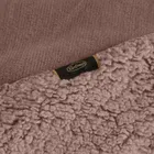 Eurofirany, koc, Tedy, 150-200 cm, jasnobrązowy