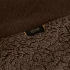 Eurofirany, koc, Tedy, 170-210 cm, ciemnobrązowy