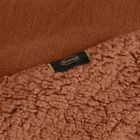 Eurofirany, koc, Tedy, 200-220 cm, ceglasty