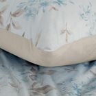 Eurofirany, komplet pościeli bawełnianej, Jasmina, 140-200 cm, kremowy