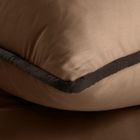 Eurofirany, komplet pościeli, Lunara, 160-200 cm, jasnobrązowy